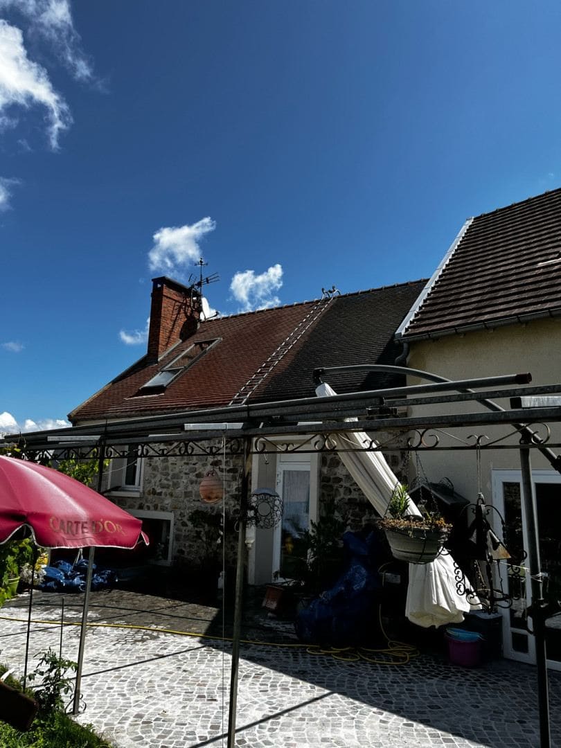 Nettoyage de toiture